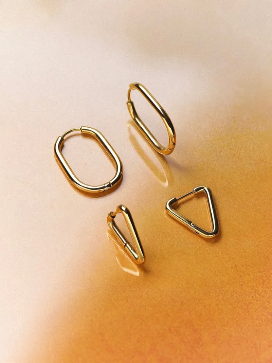 Graceful Oval Ohrringe