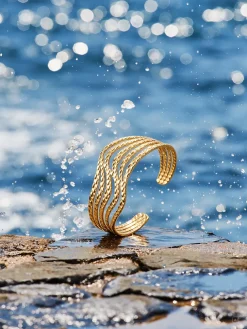 Graceful Ripple Armcuff