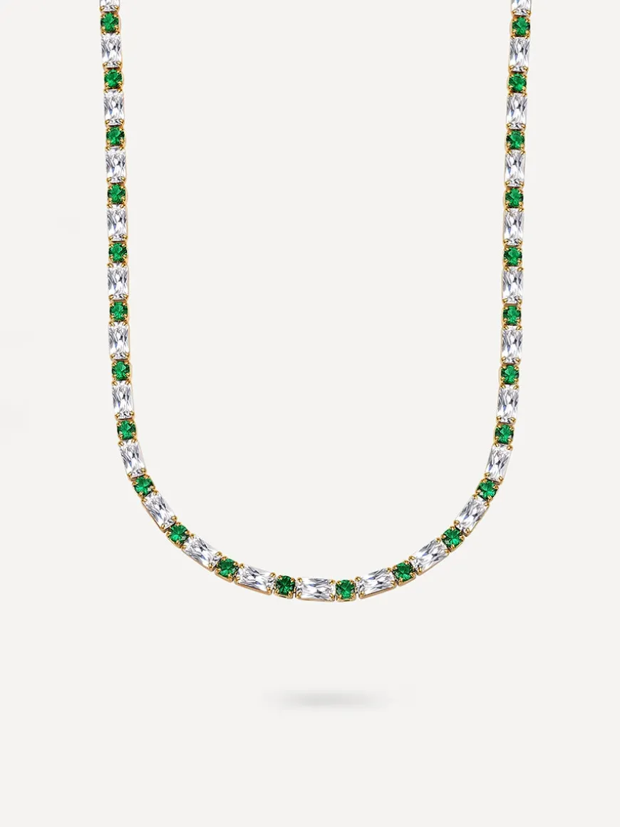 Green Circle Kette
