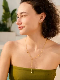 Gypsophila Tassel Kette