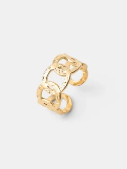 Hammered Elegance Ring