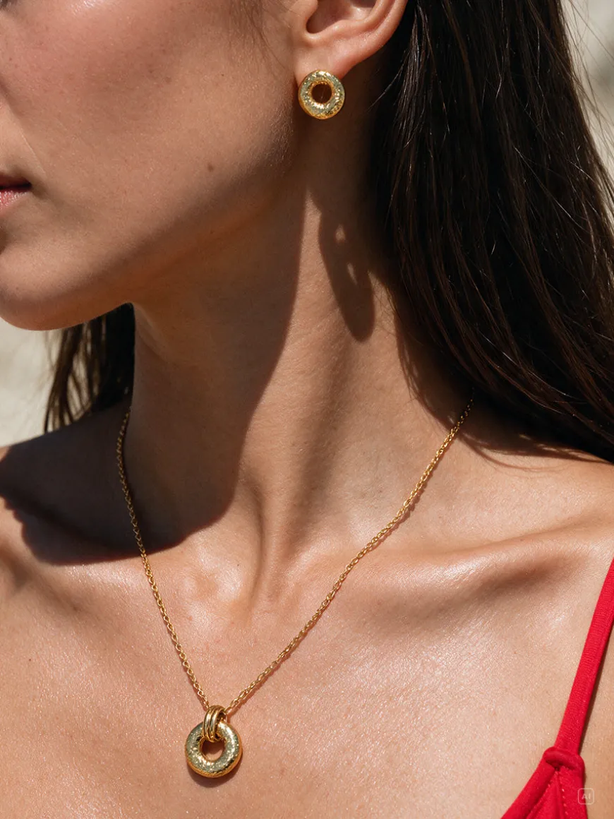 Hammered Texture Kette