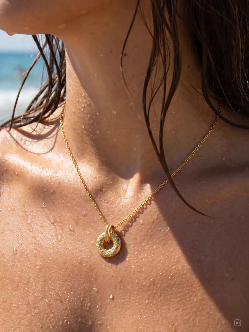 Hammered Texture Kette
