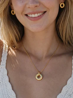 Hammered Texture Kette