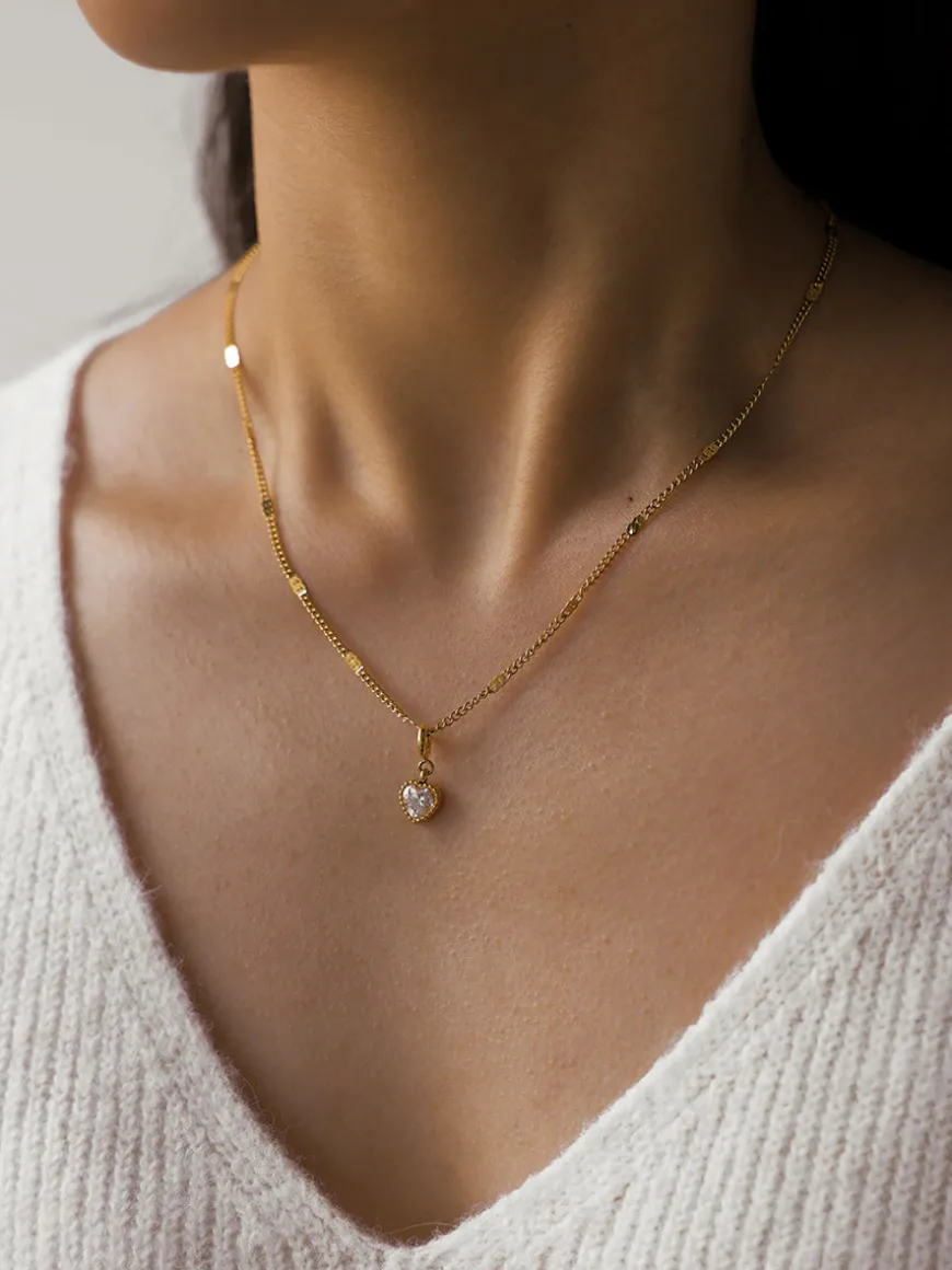 Heart Shine Ketten-Charm
