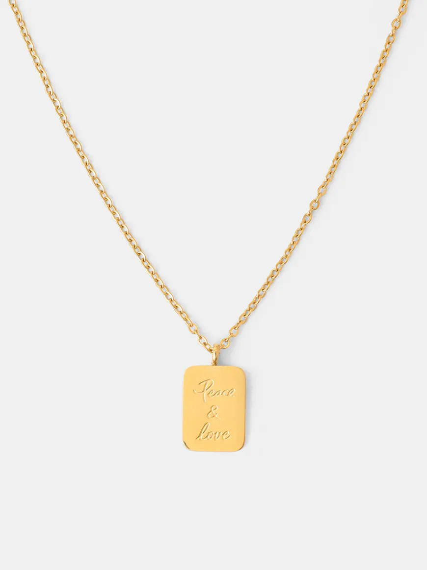 Inscribed Vow Kette
