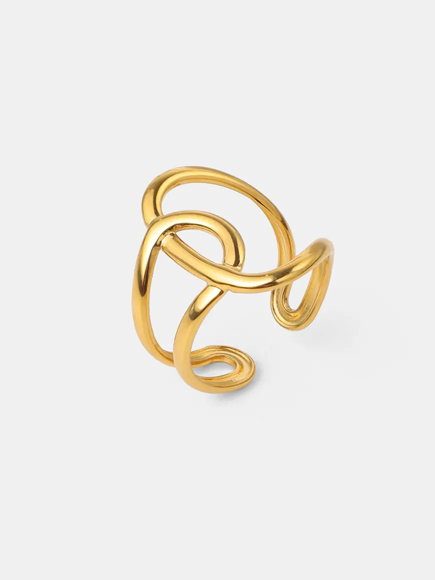 Intertwined Loop Ring