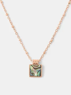 Iridescent Square Kette