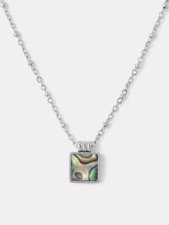 Iridescent Square Kette