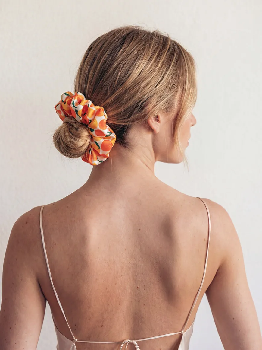 Juicy Orange Scrunchie