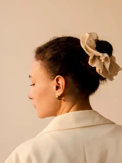 Lace Bloom Scrunchie