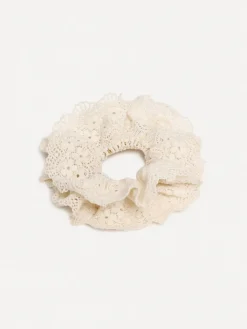 Lace Bloom Scrunchie