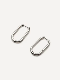 Large U Hoop Ohrringe