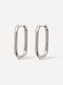 Large U Hoop Ohrringe