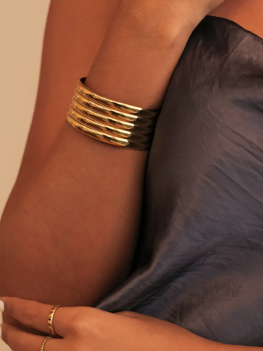 Layered Line Armcuff