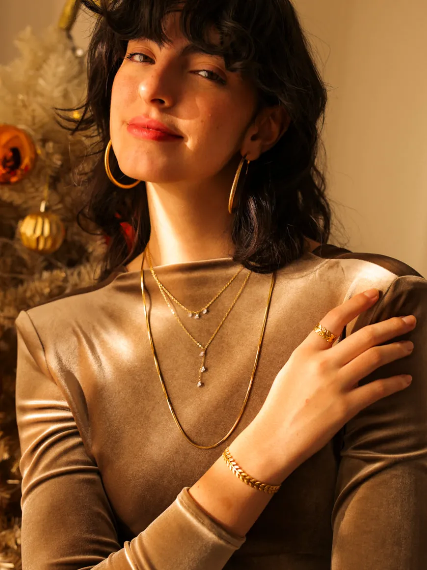 Leaf Echo Armcuff