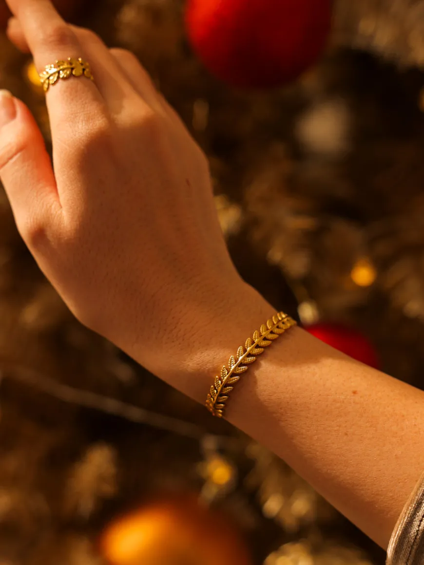 Leaf Echo Armcuff