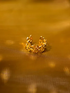 Leafy Charm Ring