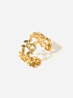 Leafy Charm Ring