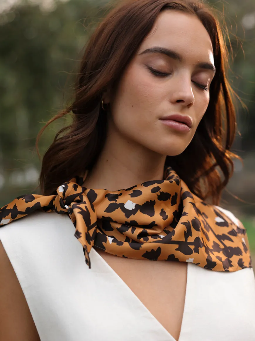 Leopard Print Tuch