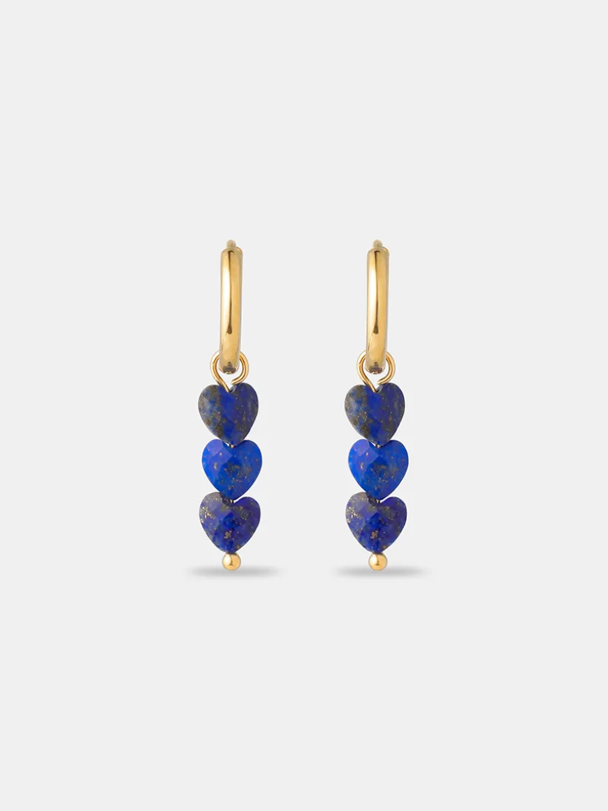 Love Droplets Blue Ohrringe