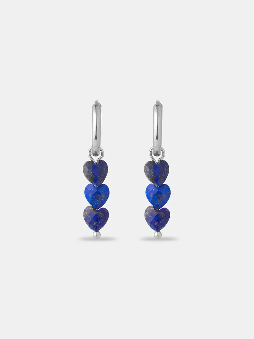 Love Droplets Blue Ohrringe