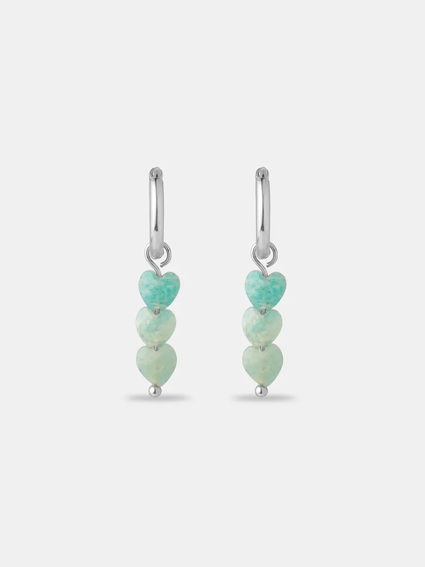 Love Droplets Sea Green Ohrringe