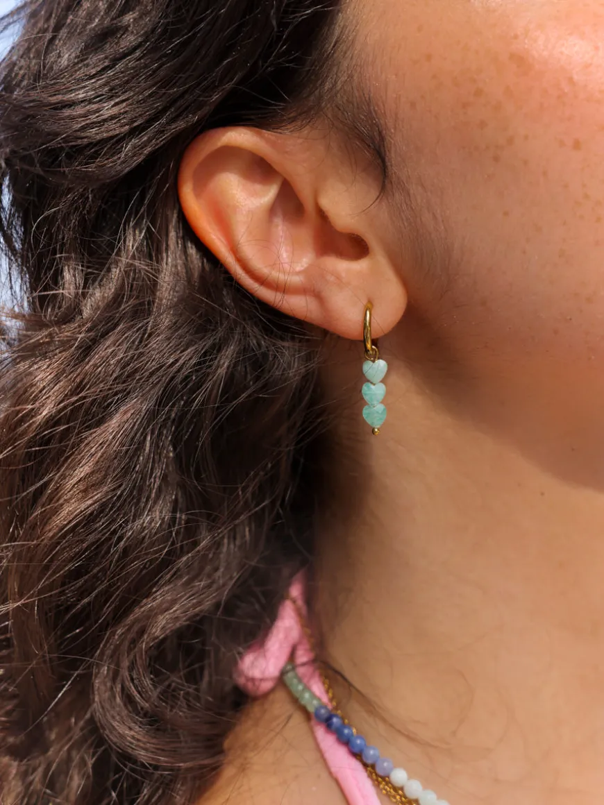 Love Droplets Sea Green Ohrringe