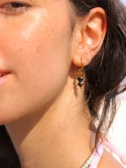 Love Droplets Tiger's Eye Ohrringe