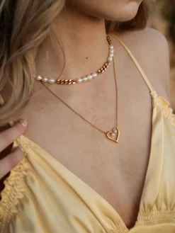 Love in Pearl Kette