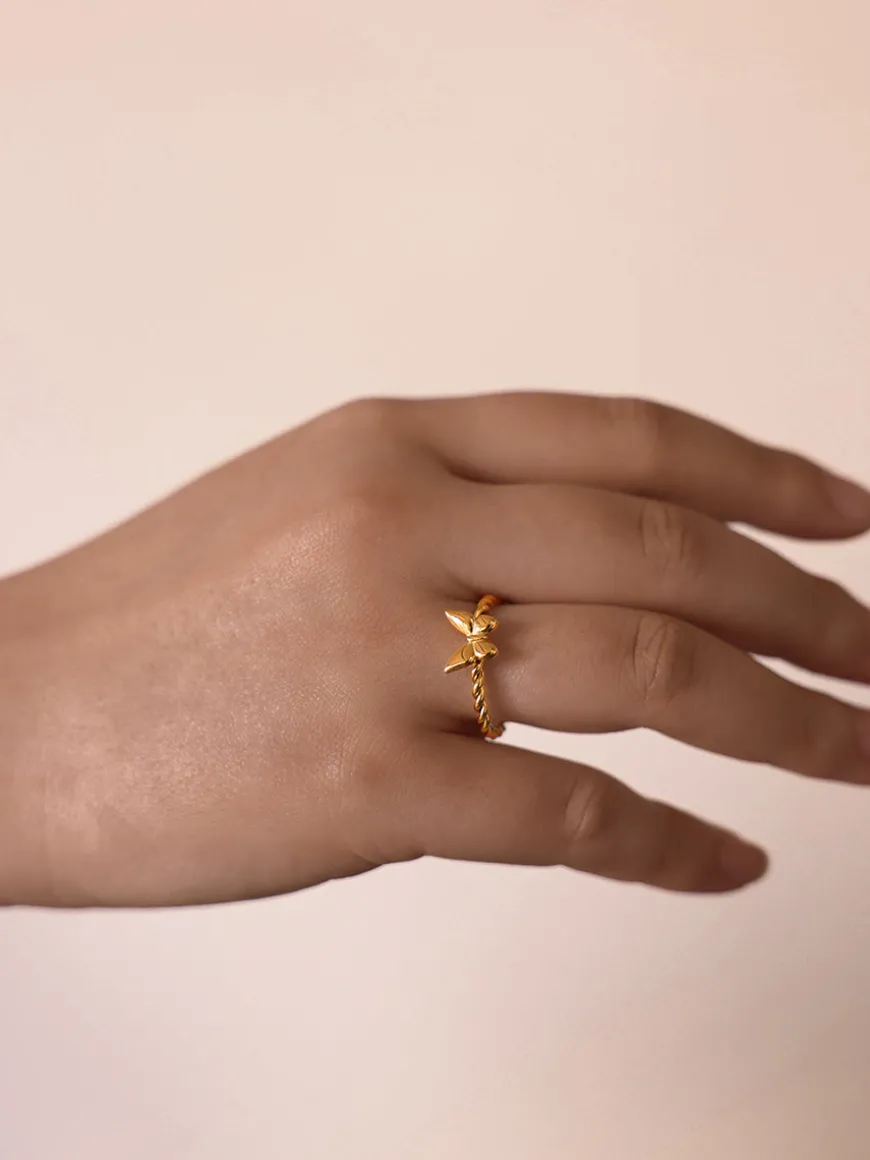 Lovely Butterfly Ring