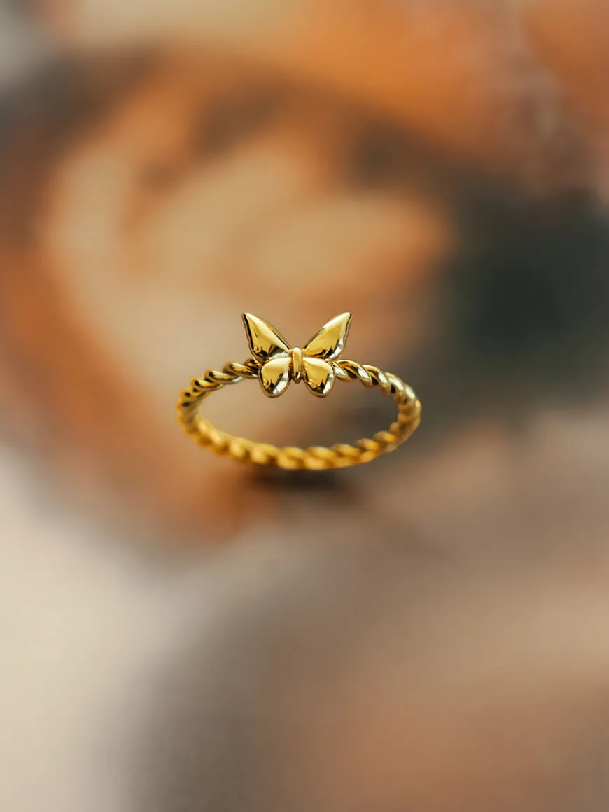 Lovely Butterfly Ring