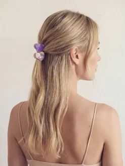 Lovely Set Mini-Haarklammer Purple