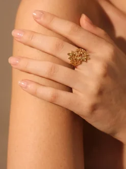 Lush Leaf Ring