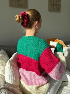 Luxe Velvet Red Scrunchie