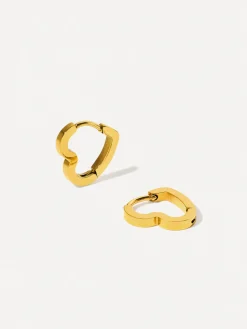 Minimalist Heart Ohrringe