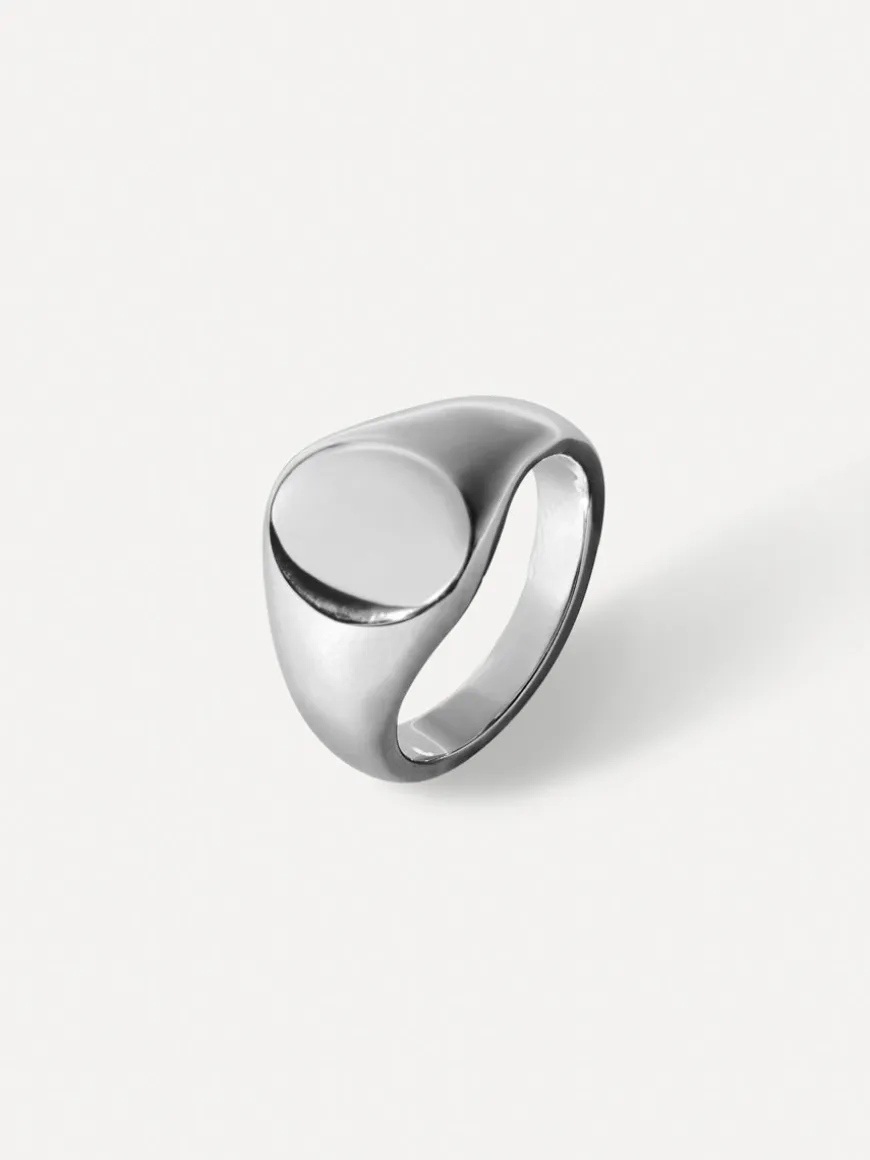 Minimalist Oval Ring