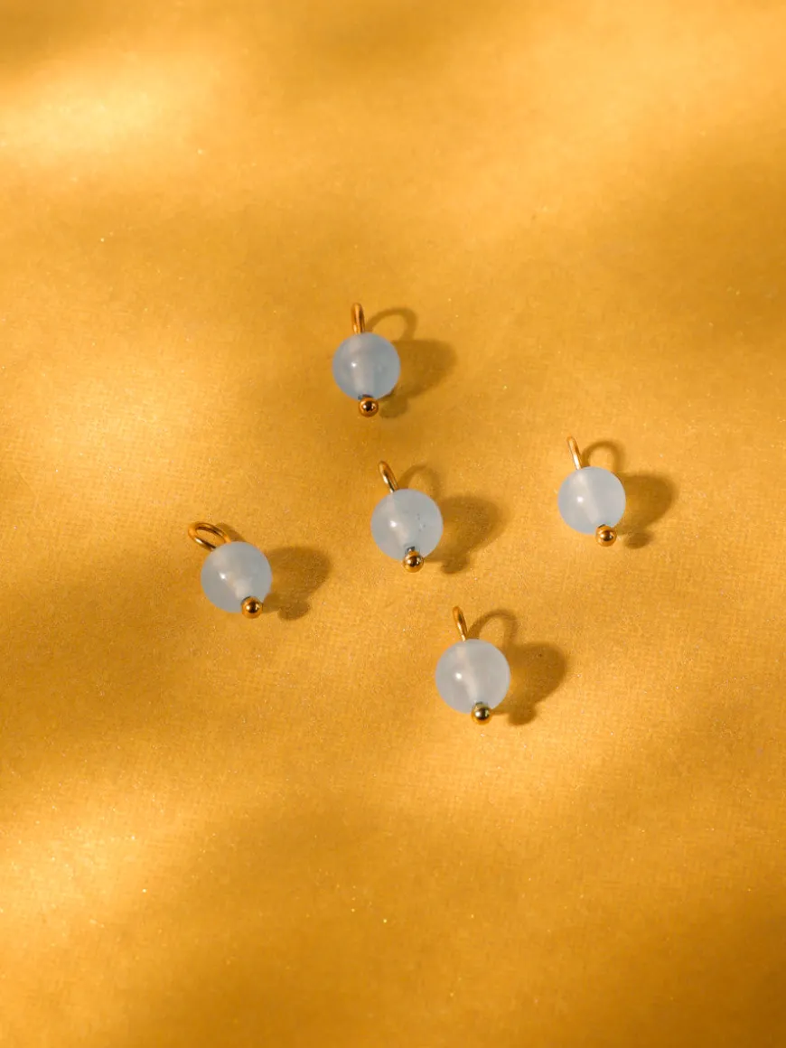 6,5mm Ethereal Drop Ohrring-Charm