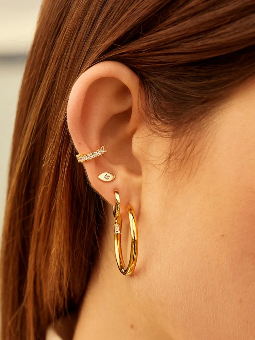 30mm GLOSSY HOOPS OHRRINGE