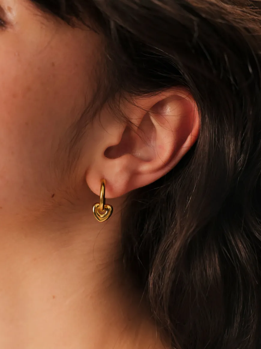 9,3×10,2mm Loving Embrace Small Ohrring-Charm