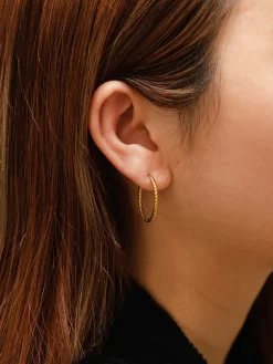 23mm Modern Twist Medium Ohrringe