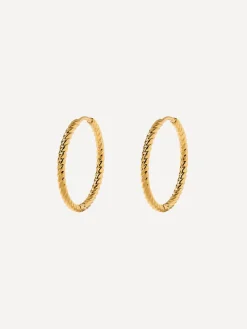 23mm Modern Twist Medium Ohrringe