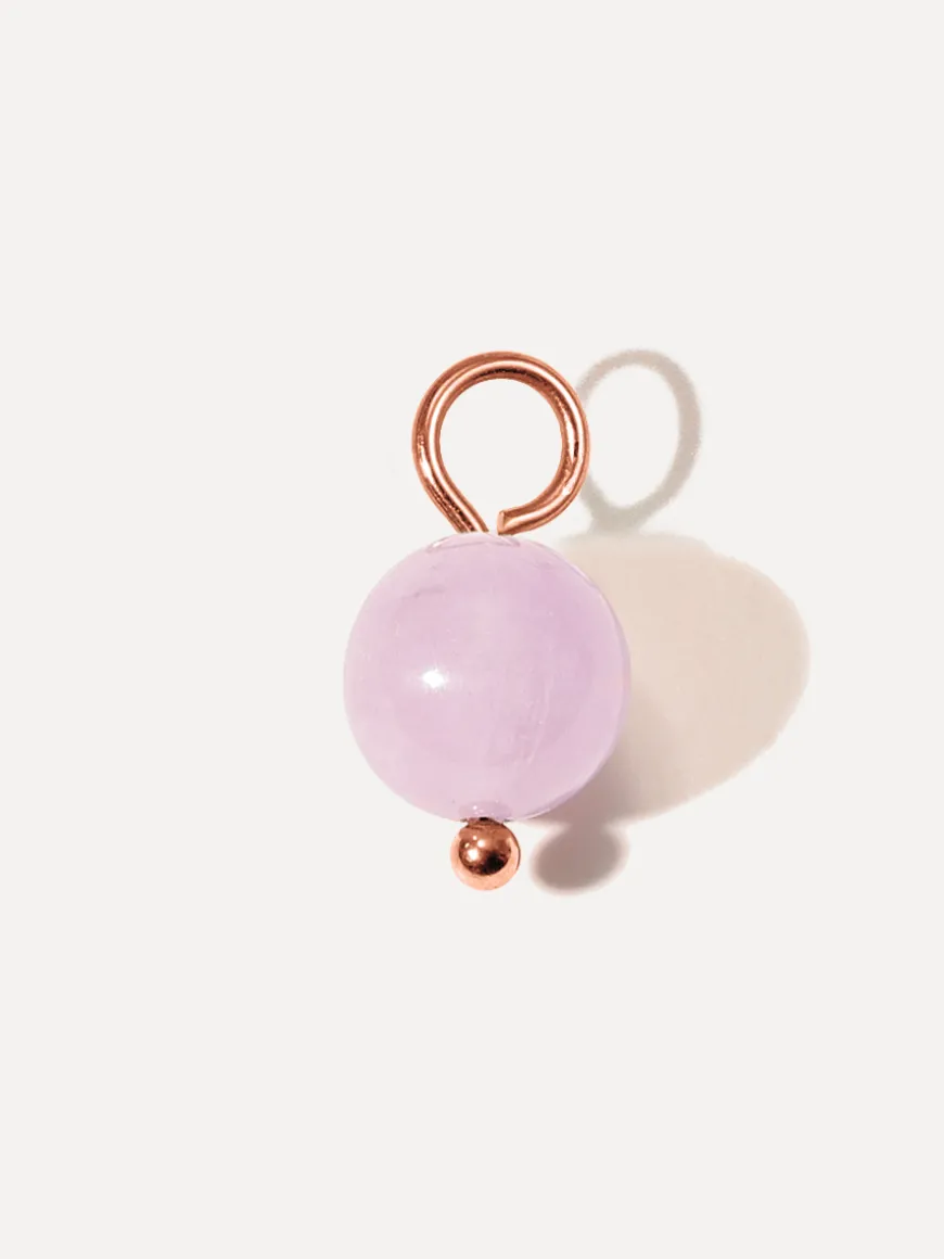 8,2mm Mystic Lavender Ohrring-Charm