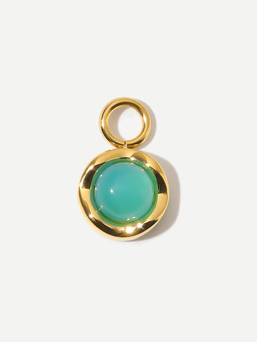 7,8mm Ocean Eye Ohrring-Charm