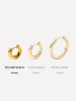 16mm Plump Halo Ohrringe