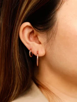 24mm SLIM HOOP MEDIUM OHRRINGE