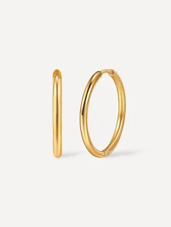 24mm SLIM HOOP MEDIUM OHRRINGE