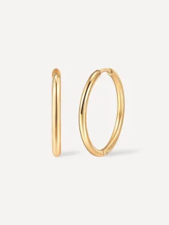 24mm SLIM HOOP MEDIUM OHRRINGE
