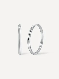 24mm SLIM HOOP MEDIUM OHRRINGE