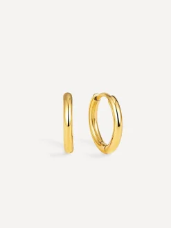 14mm SLIM HOOP Small Ohrringe